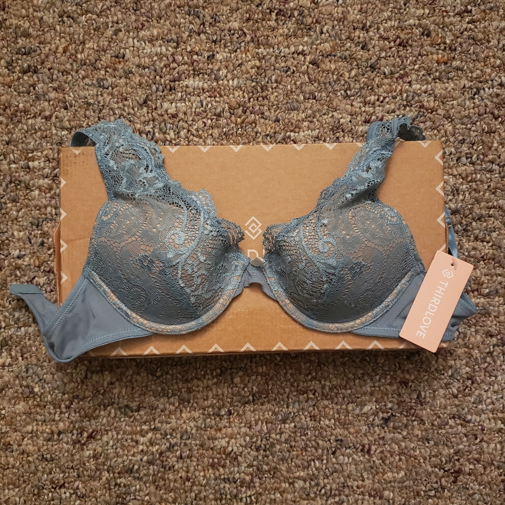 SOLD - NWT ThirdLove 24/7™ Lace Contour Plunge Bra